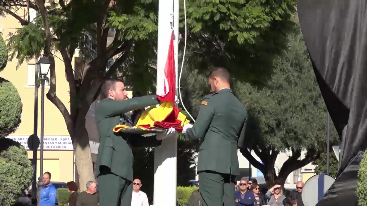 Homenaje a la Guardia Civil en Orihuela